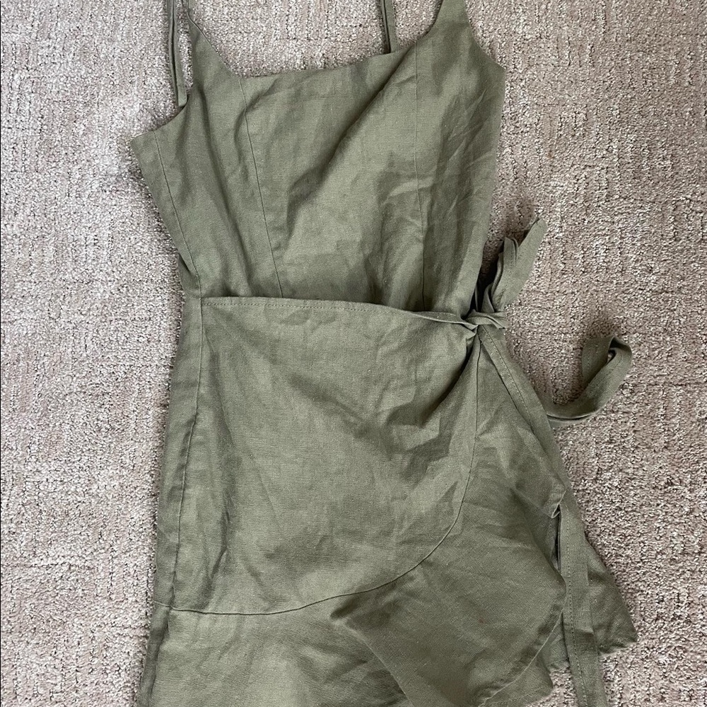 Princess Polly dress like green wrap